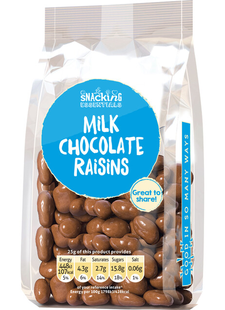 Milk Chocolate Raisins