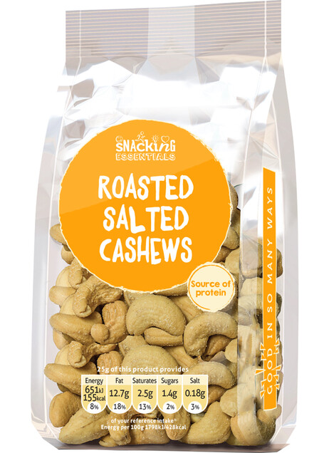 Roasted and Salted Cashews