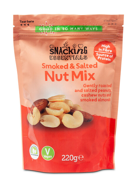 Smoked and Salted Nut Mix