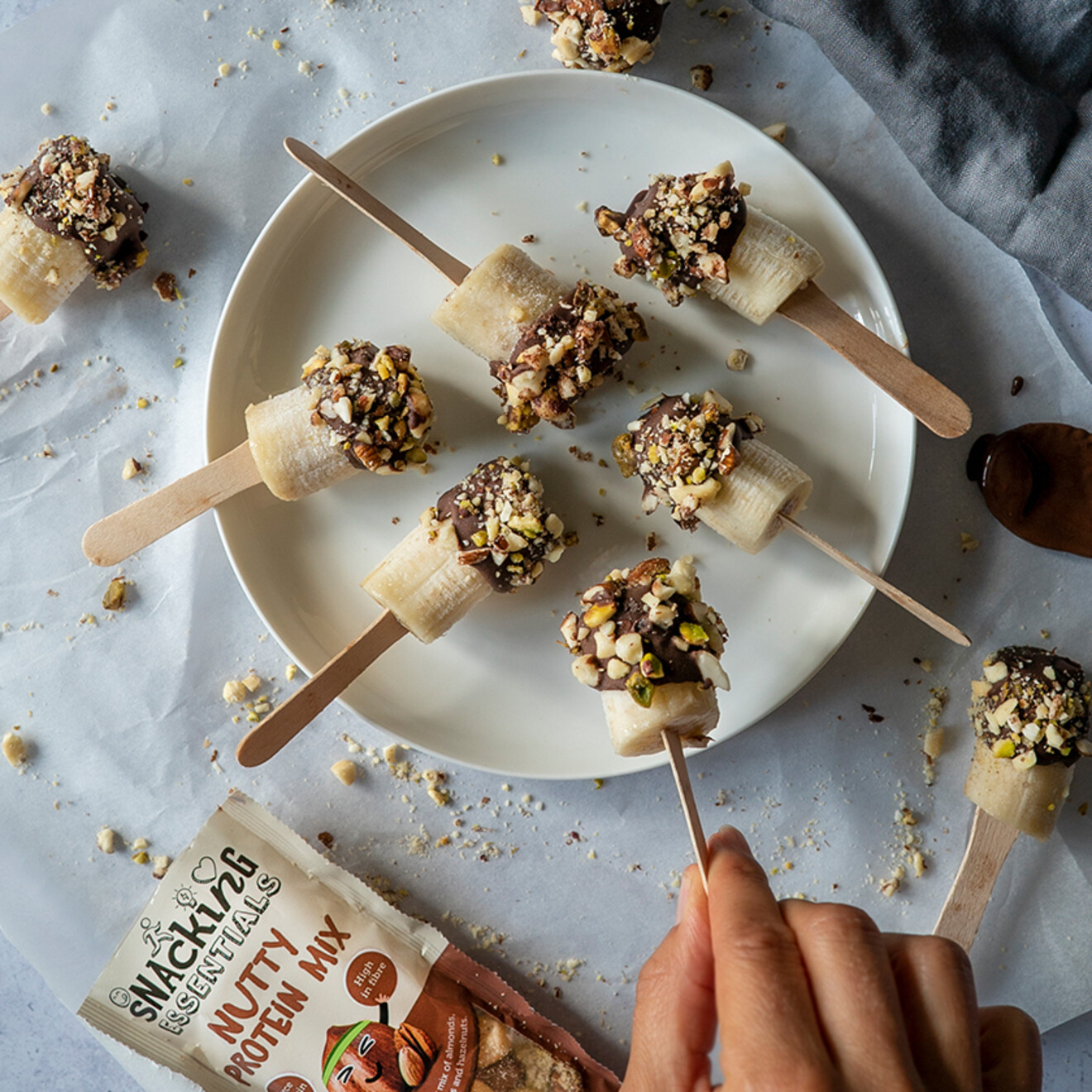 Frozen Banana Bites